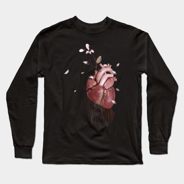 Love-and-Roots Long Sleeve T-Shirt by Arash Shayesteh